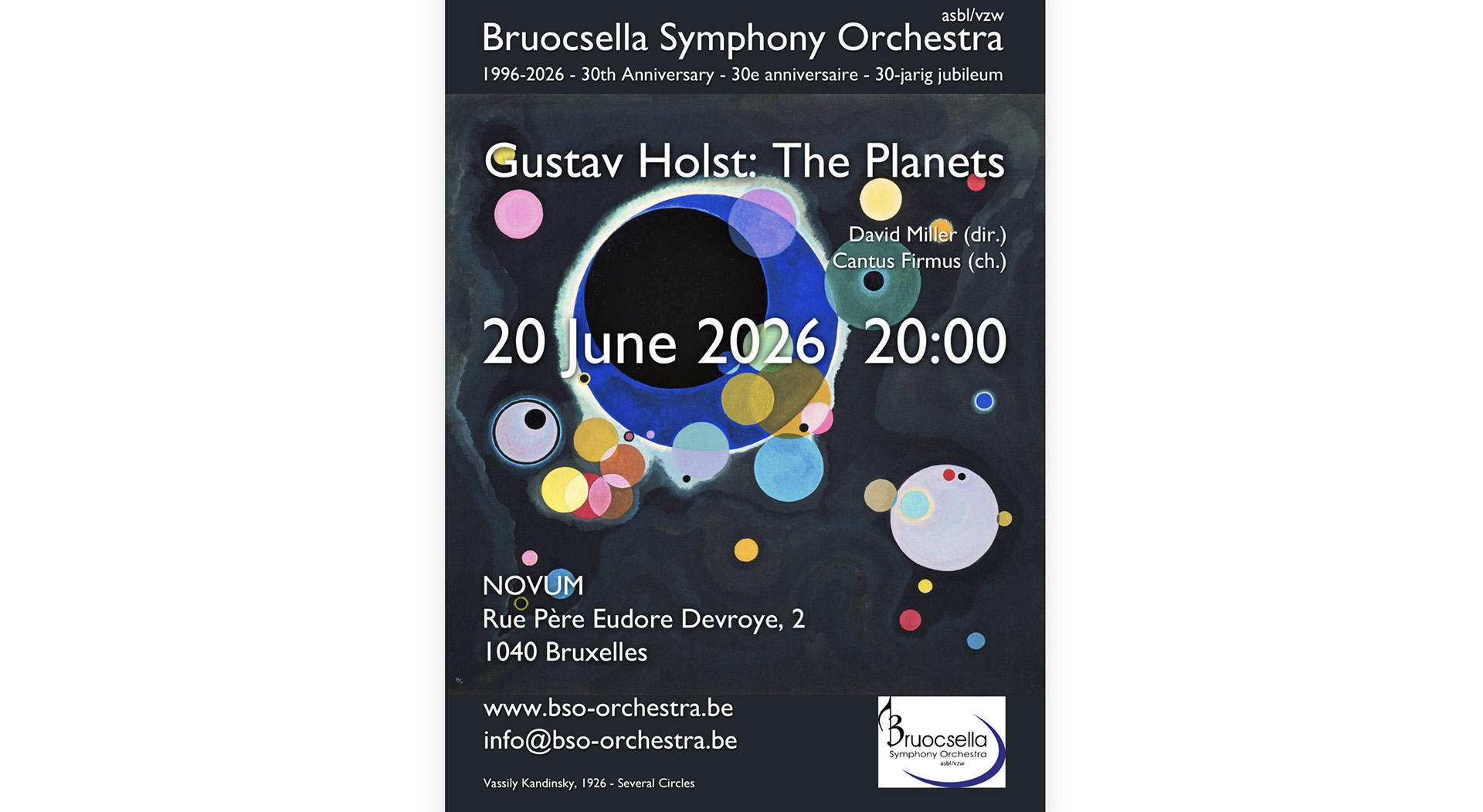 Bruocsella Symphony Orchestra – Les Planètes