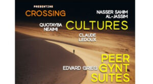 Affiche du spectacle Crossing Cultures – Peer Gynt Suites d’Edvard Grieg au NOVUM à Bruxelles